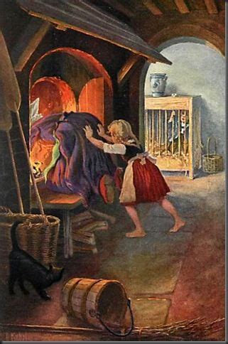 hansel and gretel oven.